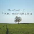 なぜRSD ProはWordPressテーマ『TCD』しか使わないのか
